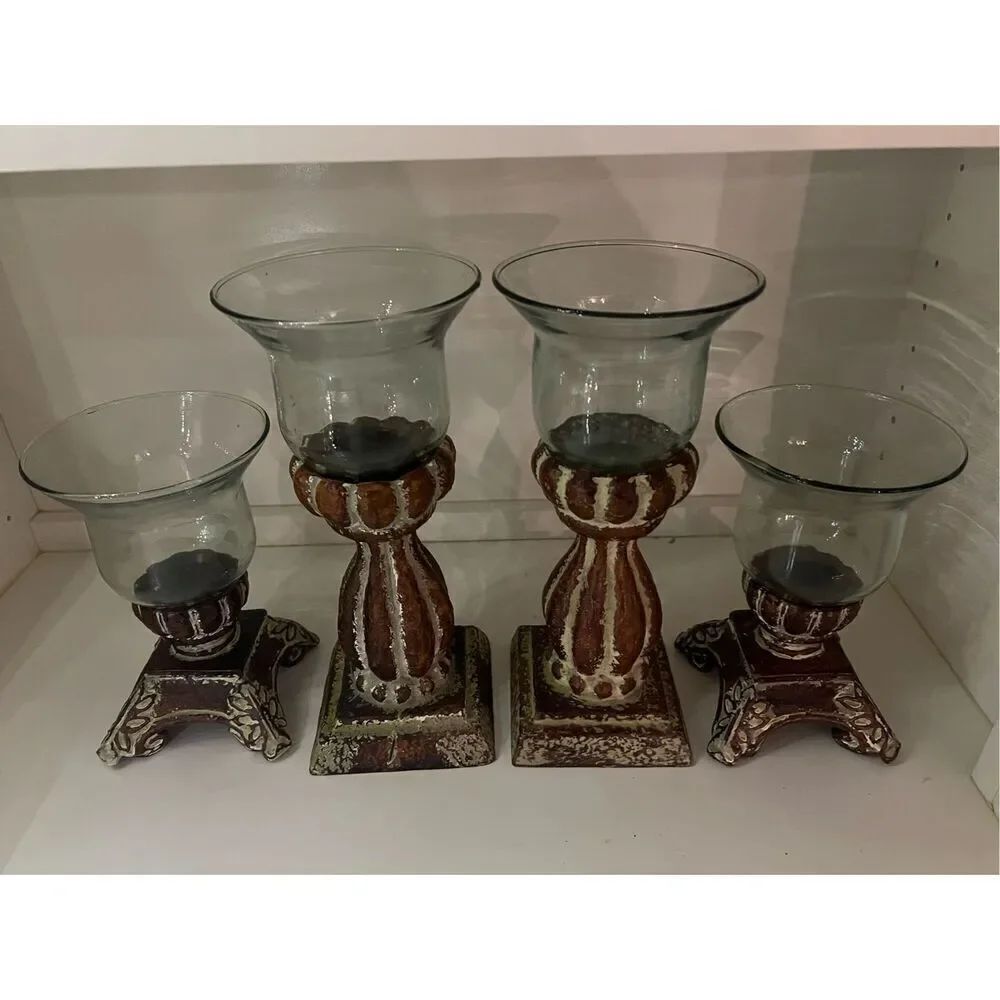 Southern Living at Home Bell Jars set of 4